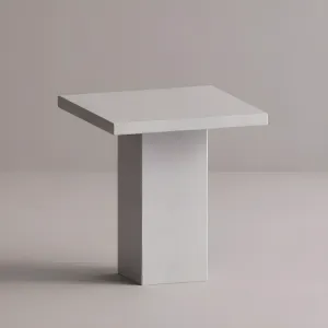 Mesa Pedestal Cuadrada de Concreto de Lujo para Uso Interior y Exterior por Luxury Group International