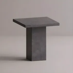 Mesa Pedestal Cuadrada de Concreto de Lujo para Uso Interior y Exterior por Luxury Group International