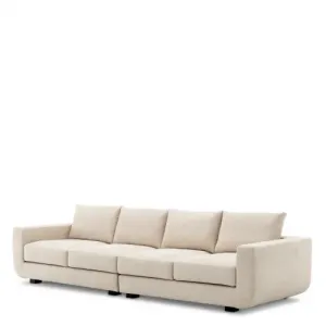 Luxury Tactile Comfort Sofa Front View by Luxury Group International