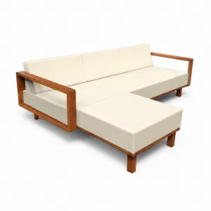 Luxus Dreisitzer-Sofa mit linker Chaiselongue von Luxury Group International