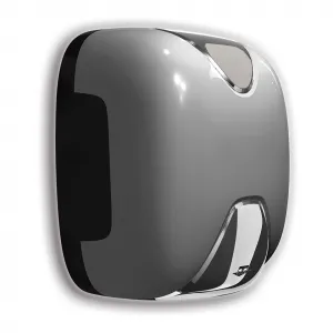 Luxury UV-C Automatic Hand Dryer with Blue LED Illumination in White & Grey Color Variations by Luxury Group International