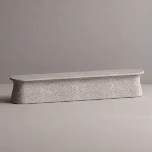 Mueble de TV Moderno de Hormigón con Perfil Bajo Escultural – 225 cm - Mobiliario de Hotel de Lujo por Luxury Group International