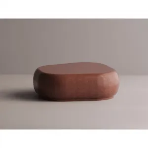 Modern Stone Coffee Table with Rounded Organic Design -Luxury Coffee Table by Luxury Group International