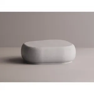 Modern Stone Coffee Table with Rounded Organic Design -Luxury Coffee Table by Luxury Group International