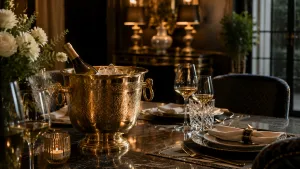 More Than a Wine Bucket: Why Brass Wine Chillers Have Become the Crown Jewel of Luxury Dining Tables