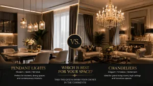 Pendant Light or Chandelier? Take This Luxury Lighting Quiz Before You Choose