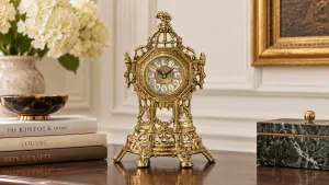 L'art de choisir une horloge de table de luxe : guide sur la taille, le style et l'emplacement