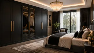 The Bold Luxury Trend Everyone Will Be Talking About in 2026: Matte Black Wardrobes