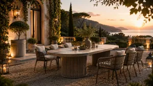 The Garden Begins at the Table: Why Luxury Outdoor Tables Are the Heart of Elegant Outdoor Living