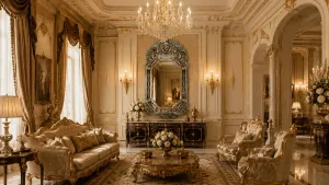 The Grand Entrance Edit: Choosing a Baroque Mirror Console Set for Timeless Impact