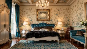 Where Royal Dreams Begin: The Timeless Grandeur of the Baroque Bed