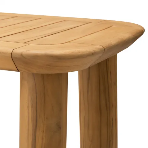 Luxury Natural Teak Outdoor Console Table by Luxury Group International