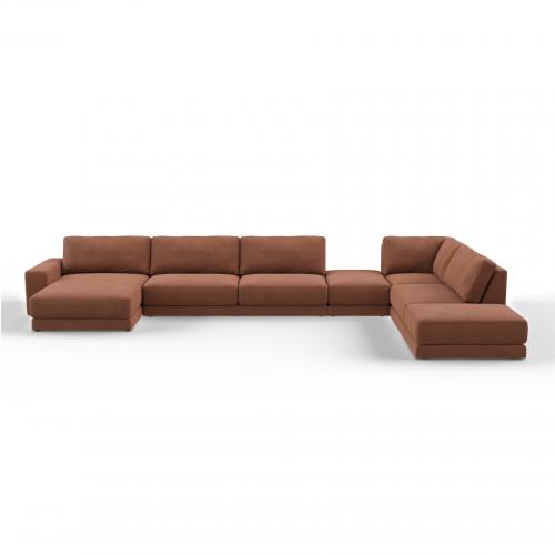 Movie 96  Luxury Cream Modular Sofa – Customizable Sectional Couch | Sofas & Armchairs Collections