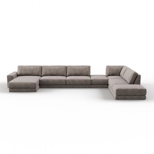 Paris mouse 27  Luxury Cream Modular Sofa – Customizable Sectional Couch | Sofas & Armchairs Collections