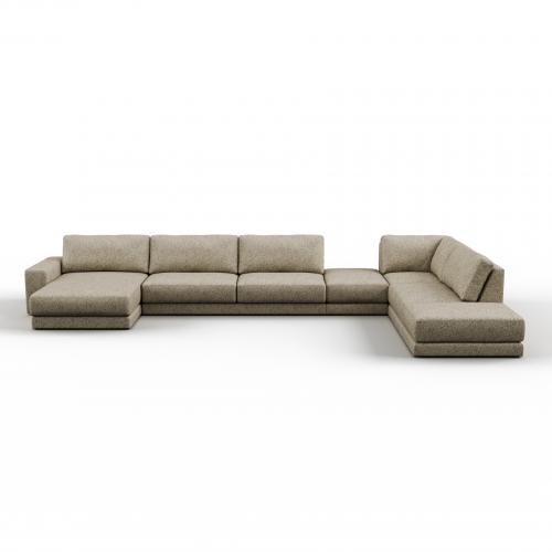 Philo 04  Luxury Cream Modular Sofa – Customizable Sectional Couch | Sofas & Armchairs Collections