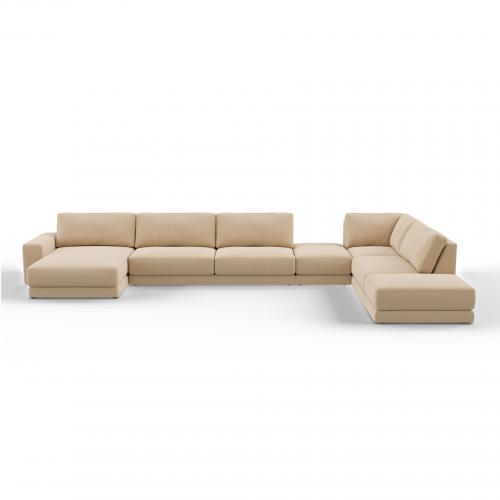 Torino 02  Luxury Cream Modular Sofa – Customizable Sectional Couch | Sofas & Armchairs Collections