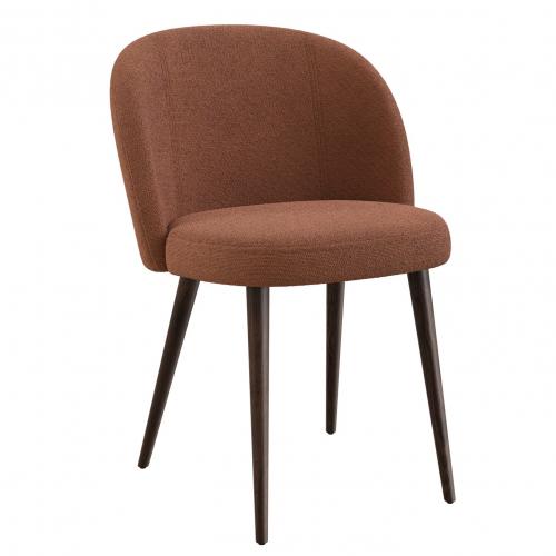 Movie 96  Luxury Upholstered Side Chair – Walnut-Stained Beech Legs | Chairs & Armchairs Collections
