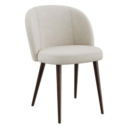 Philo 01  Luxury Upholstered Side Chair – Walnut-Stained Beech Legs | Chairs & Armchairs Collections