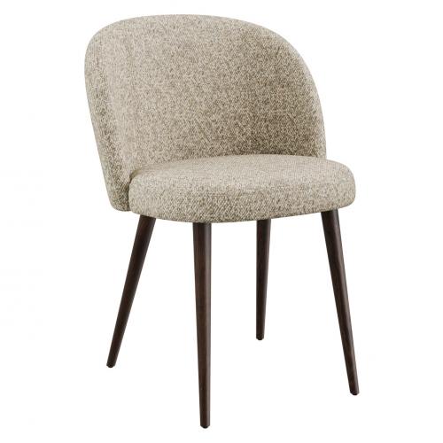 Philo 04  Luxury Upholstered Side Chair – Walnut-Stained Beech Legs | Chairs & Armchairs Collections