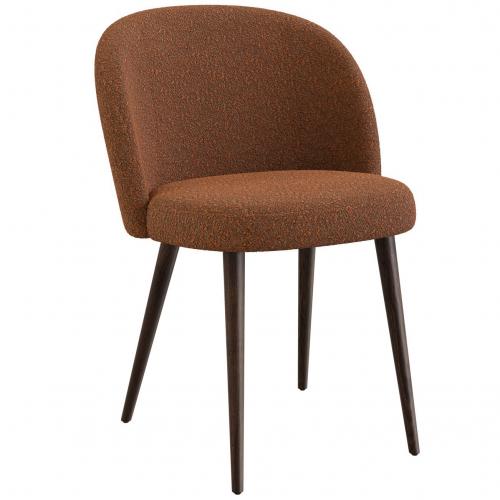 Philo 10  Luxury Upholstered Side Chair – Walnut-Stained Beech Legs | Chairs & Armchairs Collections