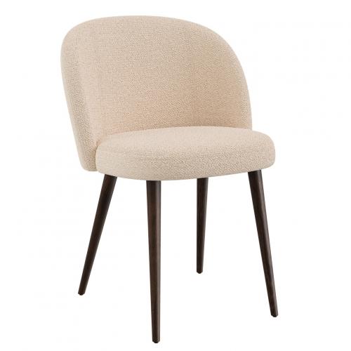 Rhythm 01  Luxury Upholstered Side Chair – Walnut-Stained Beech Legs | Chairs & Armchairs Collections
