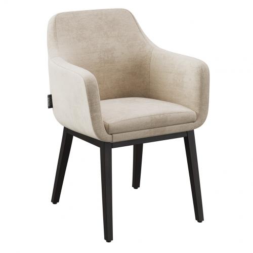 Champ 196  Luxury Upholstered Armchair – Modern Fabric Armchair with Beech Wood Frame | Chairs & Armchairs Collections