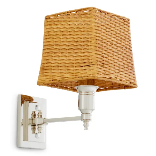 Elegant Wall Sconce – Nickel Finish | Wall Lamps Collections