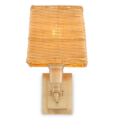Elegant Single Wall Lamp – Antique Brass Finish | Wall Lamps Collections