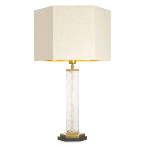 Exclusive Royale Table Lamp – Brass & Black Granite Base | Table Lamps Collections