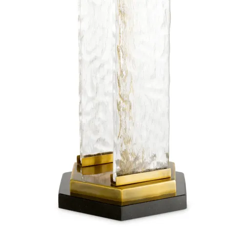 Exclusive Royale Table Lamp – Brass & Black Granite Base | Table Lamps Collections