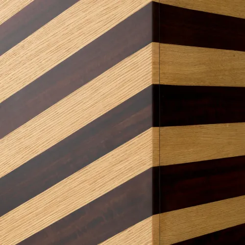Royal Oak Finish Bar Cabinet for Contemporary Living | Luxury Shelves & Display Cabinets Collections