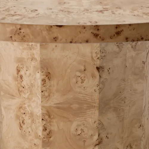  Exclusive Royale Wooden Dining Table – Premium Burl Finish | Luxury Dining Tables Collections