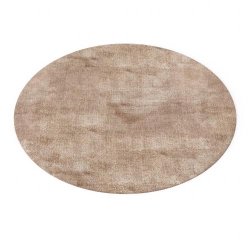 Brown  Marvella Handloom Carpet – 200 cm Round | Interior Ideas Collections