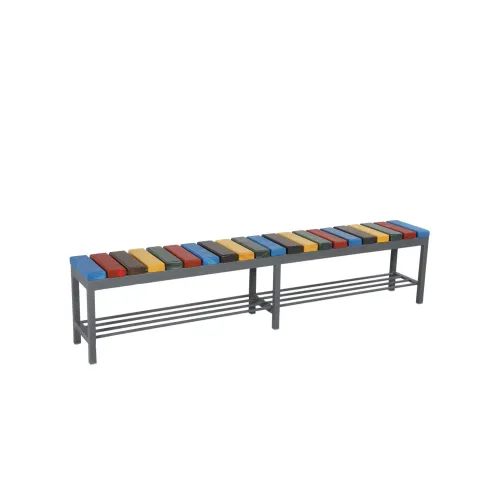   Zenora Linear Bench  Oriental Modern Harmony | Outdoor Seating Groups Collections