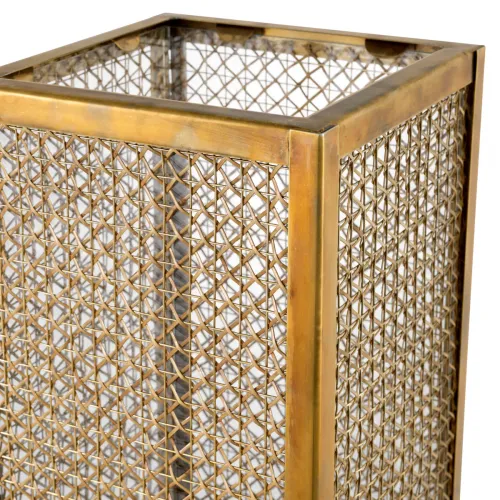   Elegant Vintage Brass Hurricane Lantern | Luxury Home Accessories Collections