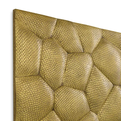   Regal Serpent Brass Wall Sculpture Textured Antique Gold Grandeur | Luxury Home Accessories Collections