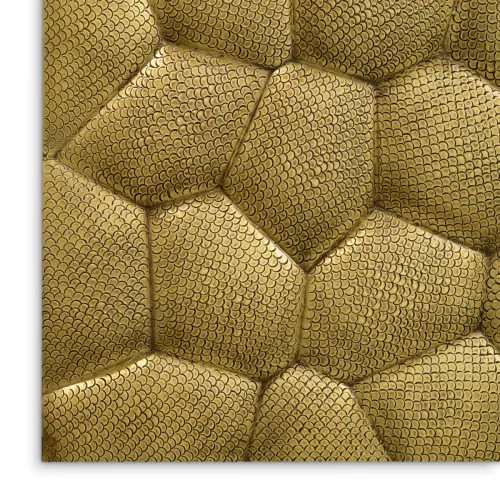   Regal Serpent Brass Wall Sculpture Textured Antique Gold Grandeur | Luxury Home Accessories Collections