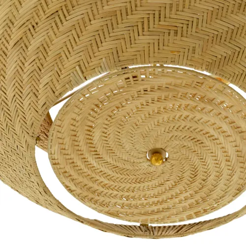  Aurora Rattan Chandelier – Vintage Brass Illumination | Chandeliers Collections