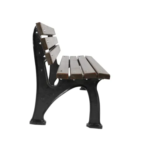   Imperial Cast Iron Bench  Heritage Wood Edition | Outdoor Seating Groups Collections