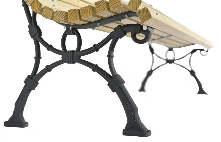   Imperial Cast Iron Bench  Grand Royale Edition | Luxury Outdoor Furniture Collections