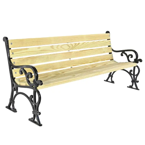   Chancellor Aluminum Bench  Modern Royal Edition | Luxury Outdoor Furniture Collections