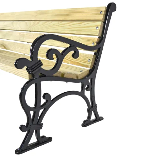   Chancellor Aluminum Bench  Modern Royal Edition | Luxury Outdoor Furniture Collections