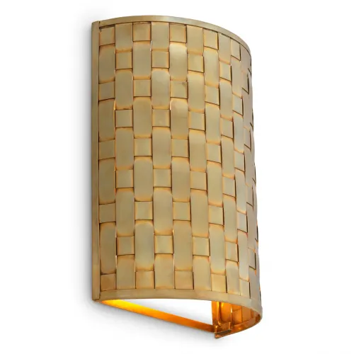   Majestic Lausanne Wall Lamp Vintage Brass Radiance | Wall Lamps Collections