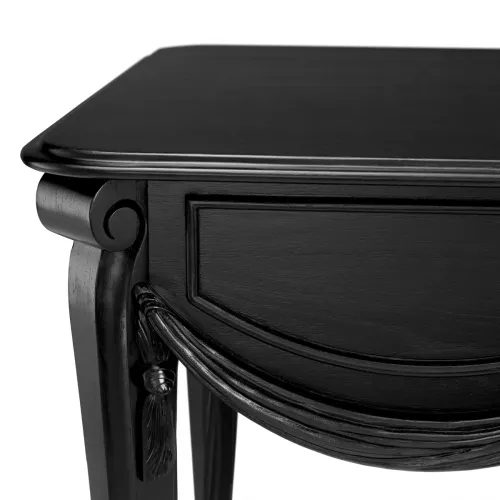   Imperial Desk  Classic Black Hand-Carved Elegance | Luxury Desks Collections