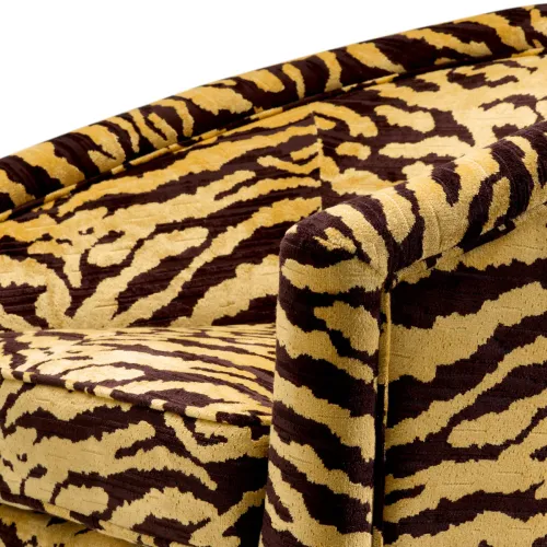   Regalia Swivel Chair  Brushed Brass Statement Elegance | Luxury Chairs Collections
