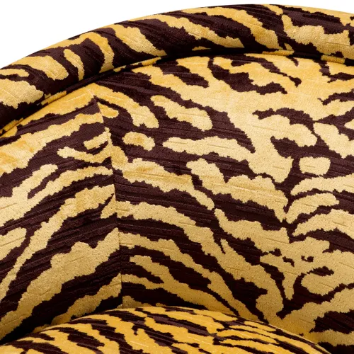   Regalia Swivel Chair  Brushed Brass Statement Elegance | Luxury Chairs Collections