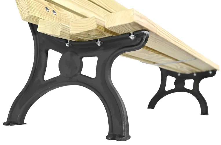   Tokyo Heritage Bench – Iron & American Yellow Pine Edition | Outdoor Seating Groups Collections