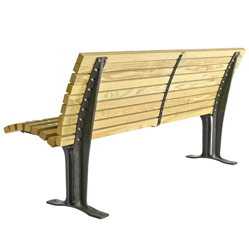   Belgrad Heritage Bench – Iron & American Yellow Pine Edition | Outdoor Seating Groups Collections