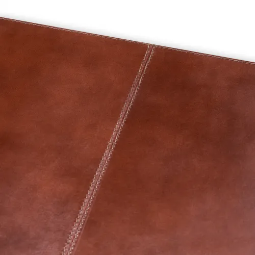 Brown  Regalia Desk Blotter  Antique Brown Leather Grandeur | Luxury Home Accessories Collections