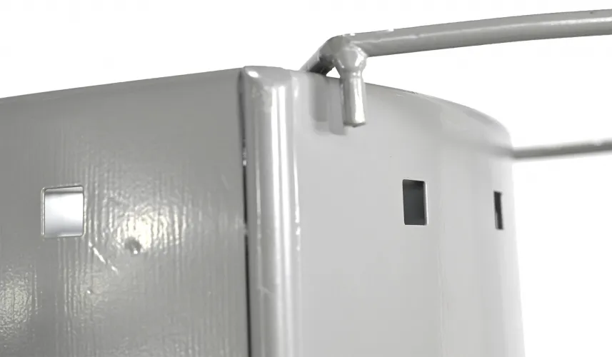   Lunera Outdoor Bin – 45L Galvanized Steel Urban Edition | Luxury Outdoor Accessories Collections